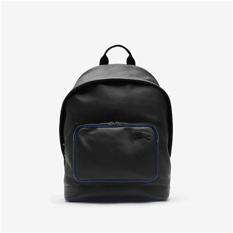 burberry leather trim technical backpack|Heritage EKD Backpack in Black .